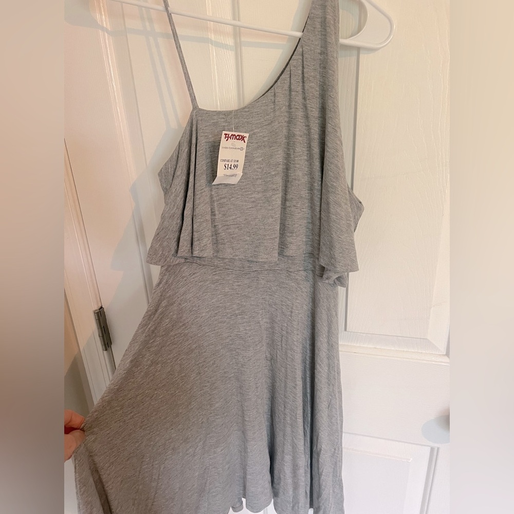 Gray Sleeveless Dress